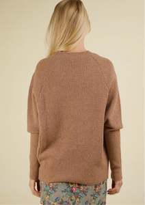 Curvy Dolman Sleeve Sweater Top