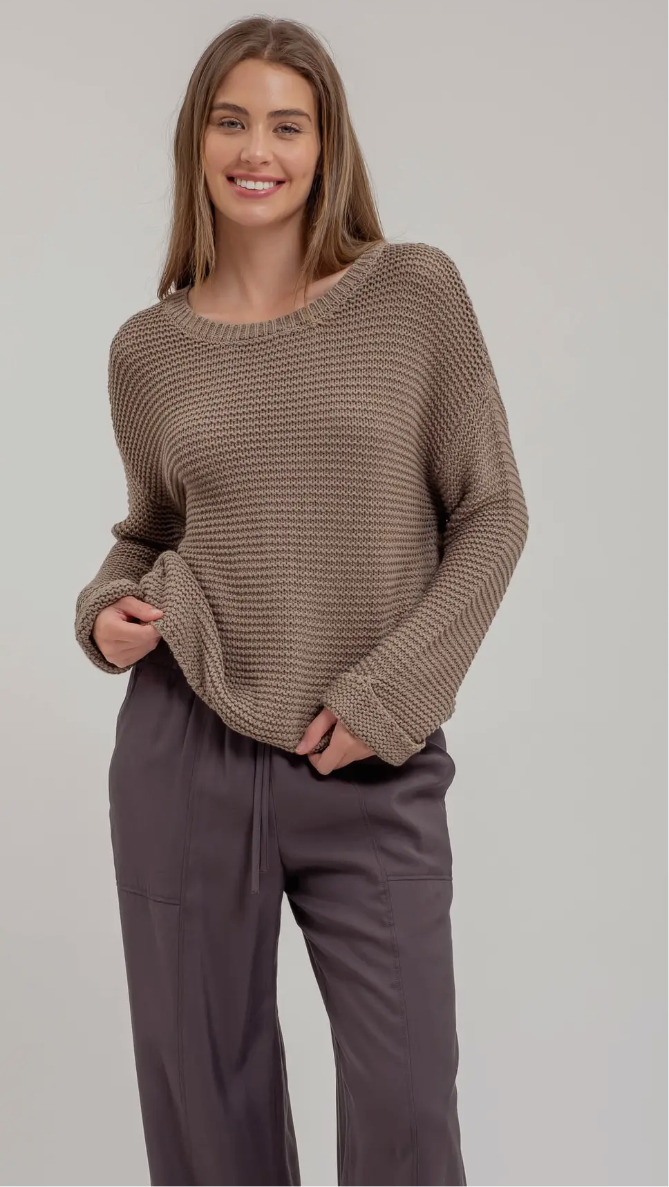 Olive Knit Sweater