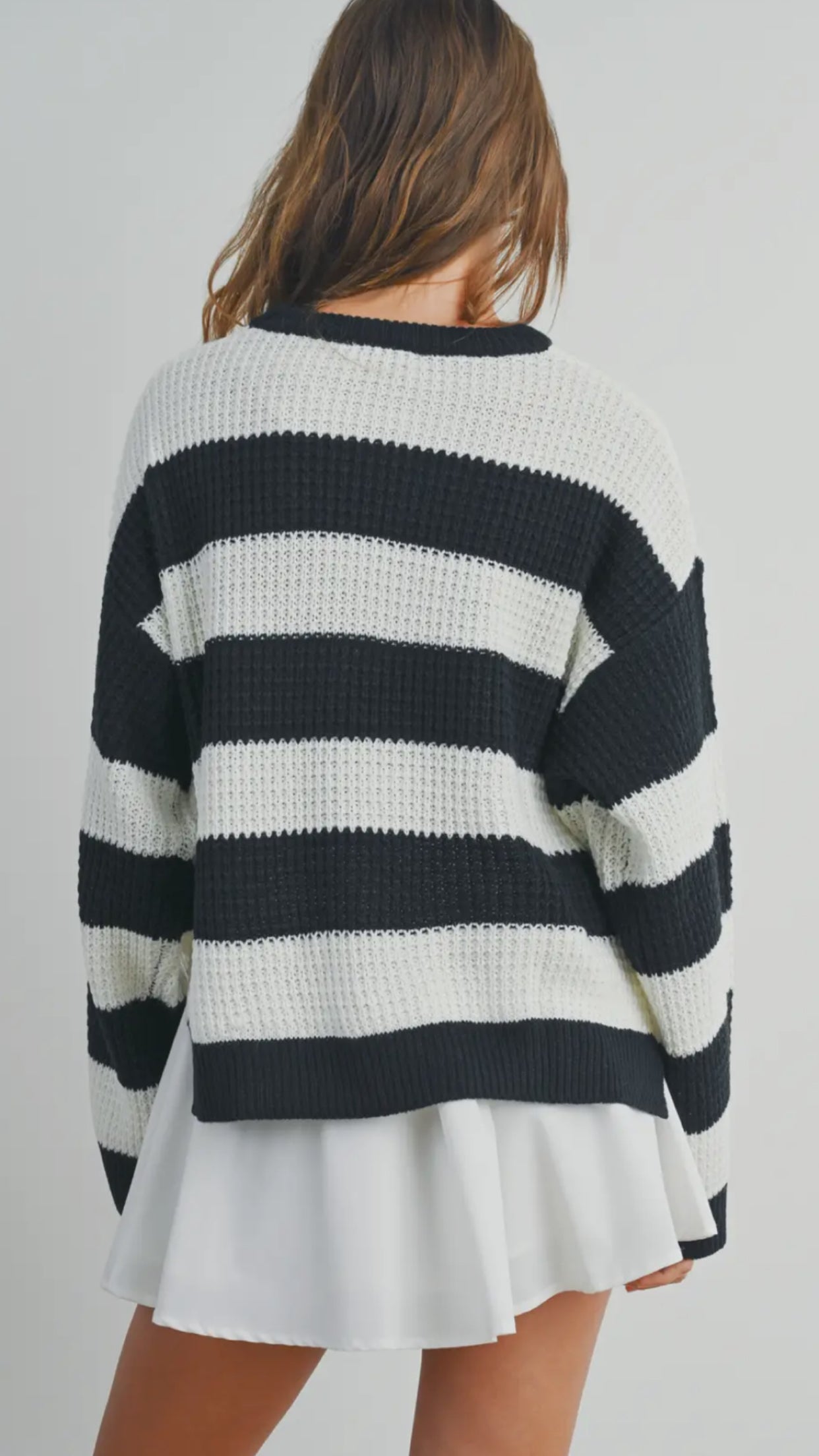 Striped Long Sleeve Sweater
