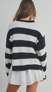 Striped Long Sleeve Sweater