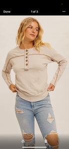 Trimmed Henley Top