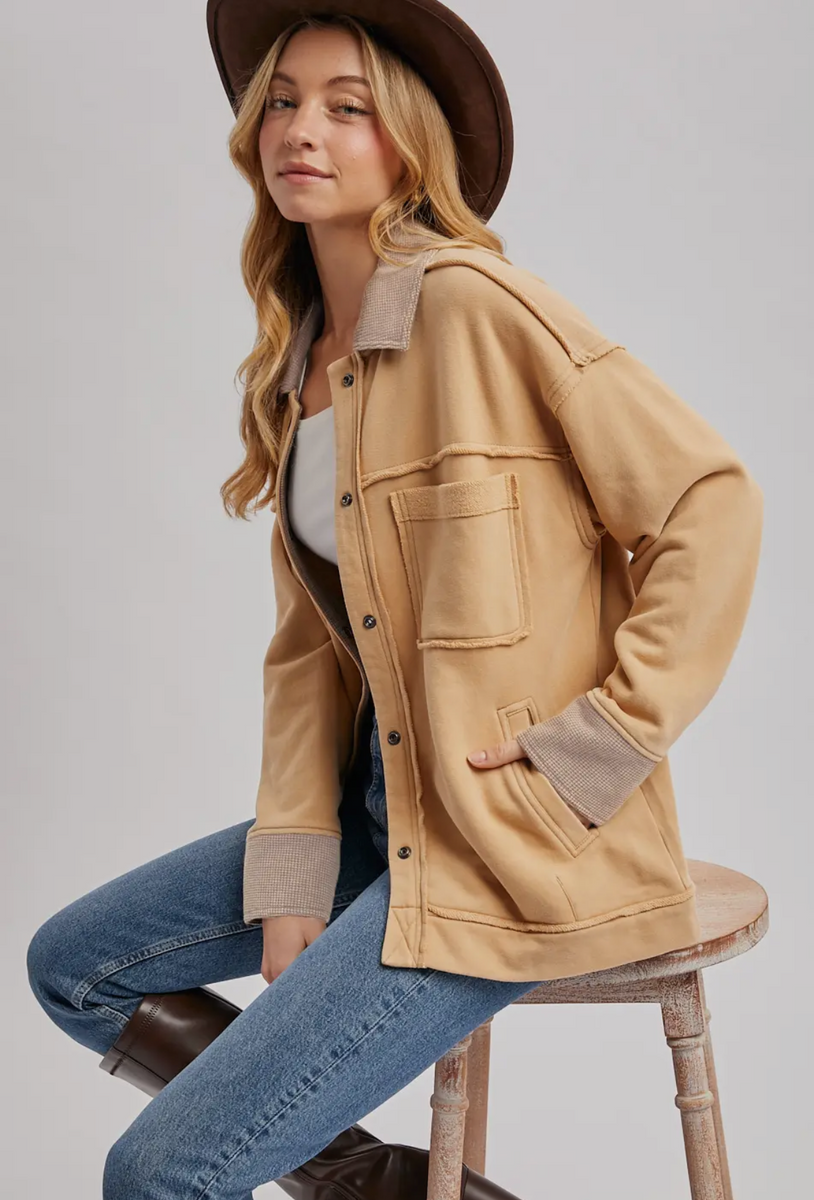 Button Fleece Cotton Jacket – Modern Roots ND
