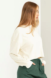 Retreat Cropped Sweatshirt