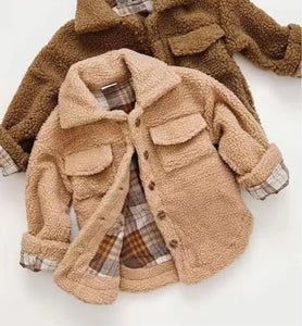 Tan Teddy Jacket