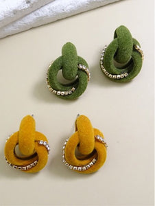 Knotted Stud Earrings